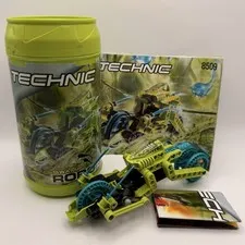 LEGO Bionicle Technic Swamp Roboriders 8509 Complete Canister Manual Poster 2000
