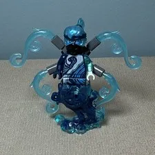 LEGO Ninjago Nya Seabound Spirit Minifigure Body with Different Nya Blue Head