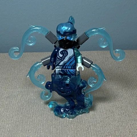 LEGO Ninjago Nya Seabound Spirit Minifigure Body with Different Nya Blue Head