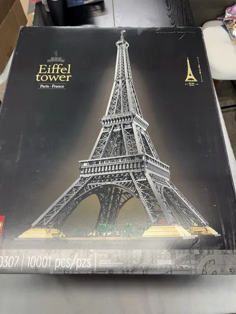 Lego Set 10307 Eiffel Tower Boxes And Manual Only
