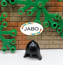 (S12 / 10 / 3) LEGO 3844 Headgear Helmet Castle with Neck Protector Black
