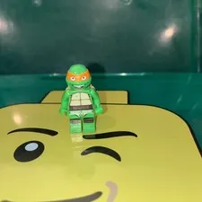 LEGO Michelangelo TMNT Teenage Mutant Ninja Turtles minifigure 79100 Orange