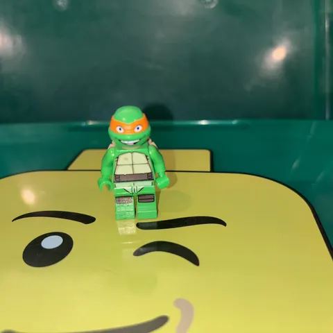LEGO Michelangelo TMNT Teenage Mutant Ninja Turtles minifigure 79100 Orange