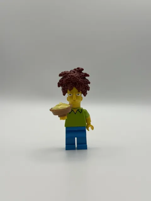 LEGO Simpsons Krusty Burger Sideshow Bob Minifigure (sim048) New