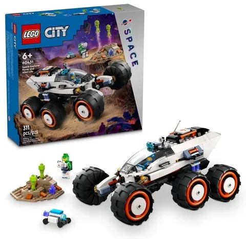 LEGO City Space Space Explorer Rover & Alien Life 60431 STEM 311 pcs