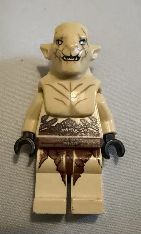 LEGO Azog Minifigure LOR087 the Lord of the Rings 79014 Hobbit Closed Mouth
