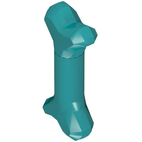 3x LEGO® Part 93160 - Bone, Short