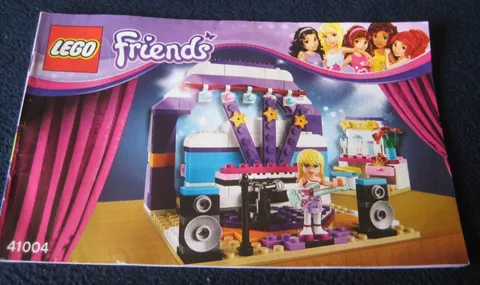 Lego Friends #41004 ~Rehearsal Stage Stephanie~ INSTRUCTION MANUAL ONLY!!!! 