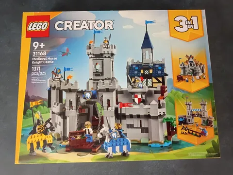 LEGO Creator 3in1 Medieval Horse Knight Castle Playset 31168 Unopened NEW