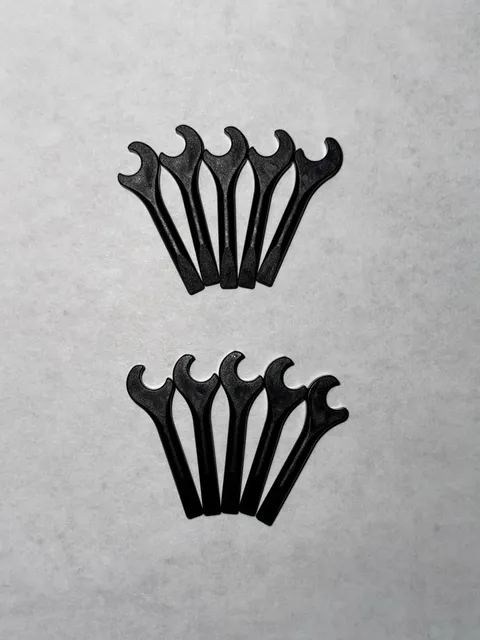 LEGO Minifigure Bulk Wrench Screwdriver Grip Handle Part # 4006-LOT OF 10-NEW