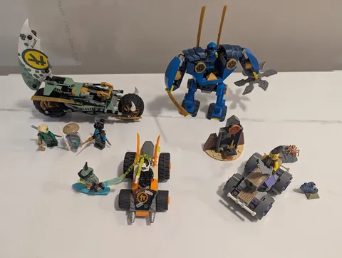 Lego Ninjago Sets 71745 71740 71706 Lloyd Nia Jay Mech