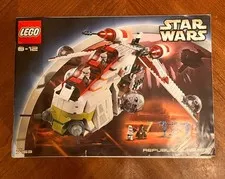 LEGO Star Wars 7163 Republic Gunship Instruction Manual Book Only 2002