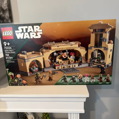 LEGO Star Wars 75326 Boba Fett's Throne Room Complete Set 732 pcs Age 9+