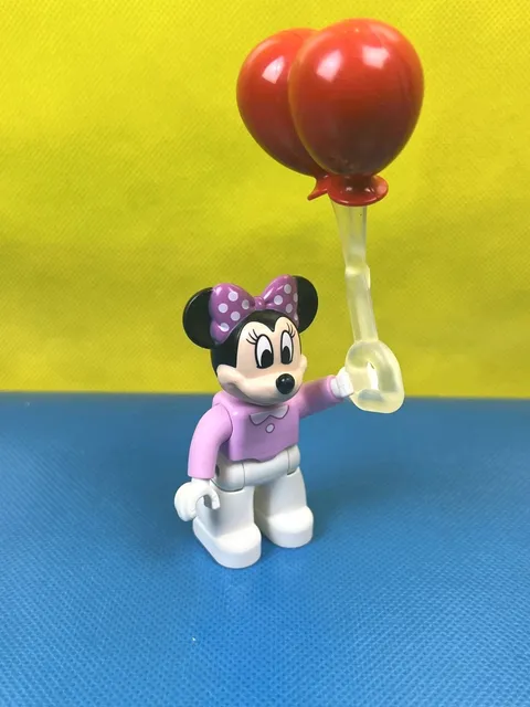 Disney Lego Duplo Figures Minnie Mouse W/ Balloons Replacement Piece 