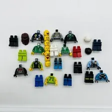 LEGO Minifigure Parts Lot – 30 Bulk Pieces for Custom Builds L02