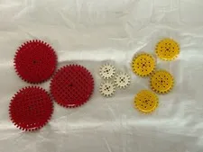 Vintage Lego Gears Technic Gear 42 Tooth Lot Of 10