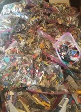 LEGO Bulk Lot Mixed Bricks Pieces & Parts Multicolor Plastic Bag