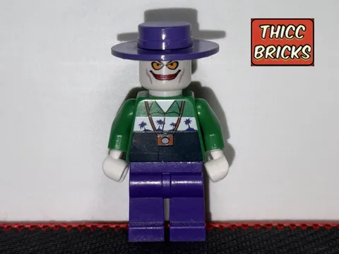 Lego Batman The Videogame Tropical Joker Custom Minifigure
