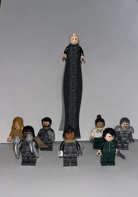 LEGO Dune mini figures, All New, No cracks, from the 10327-1  Royal Ornithopter