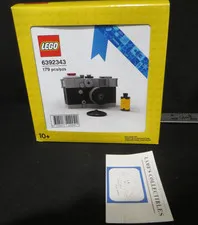 LEGO Promotional 6392343 Vintage Camera Retired VIP Insiders Set 179 pieces