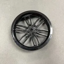 Lego 88517 Black Wheel Replacement Add-on Piece Part