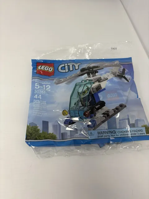 LEGO CITY Police Helicopter 30351 New Sealed 2017 Release Retired