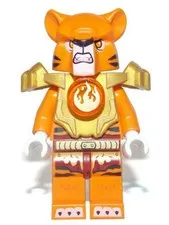 LEGO® Minifigure LEGENDS OF CHIMA loc073 Tormak Orange Outfit