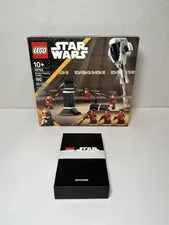 LEGO Star Wars Kamino Training Facility 40765 & Jango Fett Keychain GWP New