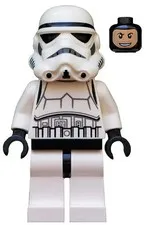 LEGO® Minifigure Star Wars sw0366 Imperial Stormtrooper Printed Black Head Dotte