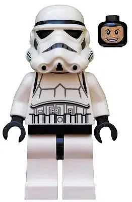 LEGO® Minifigure Star Wars sw0366 Imperial Stormtrooper Printed Black Head Dotte