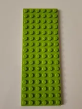 LEGO 6x16 Plate w/ Studs Lime ~ Part # 3027 EUC 