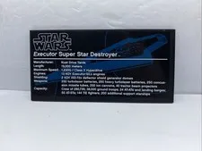 Lego Star Wars 10221 Super Star Destroyer Executor Info Display Plate W Sticker