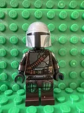 LEGO Star Wars Mandalorian Minifigure Rare With Arm Printing, Perfect Condition