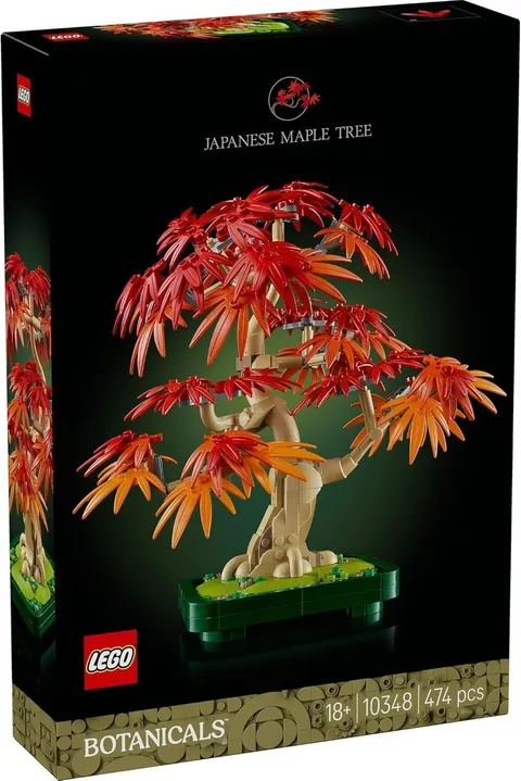 *BRAND NEW* LEGO Botanicals: Japanese Red Maple Bonsai Tree (10348)