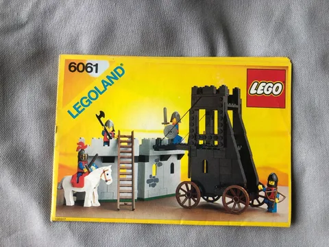 lego 6061 manual instructions only in very good condition complete