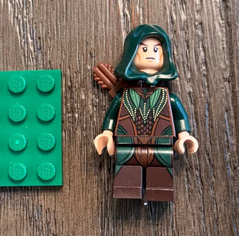 Mirkwood Elf Archer lor078 Lord of the Rings Lego Minifigure