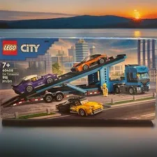 LEGO City Big Vehicles Car Transporter Truck with Sports Cars 60408 [New Toy]