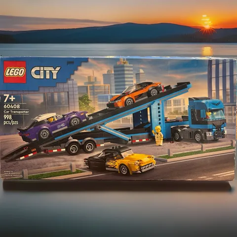 LEGO City Big Vehicles Car Transporter Truck with Sports Cars 60408 [New Toy]