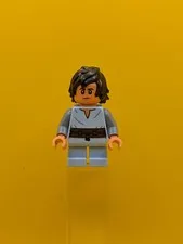 Boba Fett sw1407 Young - Bright Light Blue Shirt Star Wars Lego Minifigure