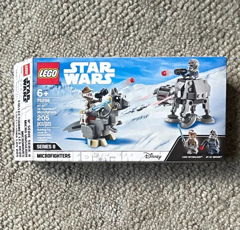 LEGO Star Wars Microfighters AT-AT vs Tauntaun 75298 205 pcs Complete Set