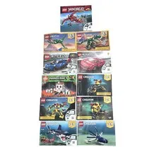 LEGO Creator 31058 31090 31088 75891 71704 Booklets INSTRUCTIONS MANUALS ONLY