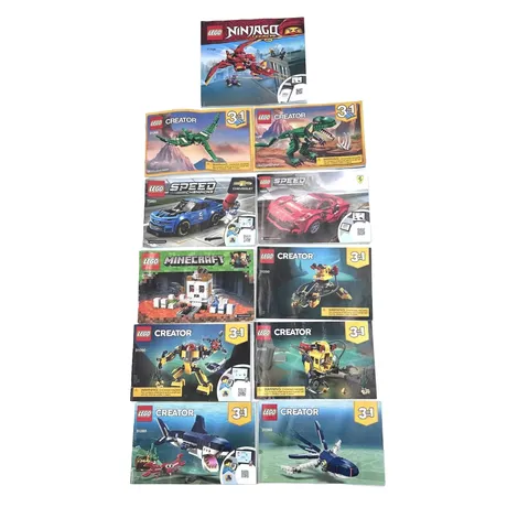 LEGO Creator 31058 31090 31088 75891 71704 Booklets INSTRUCTIONS MANUALS ONLY
