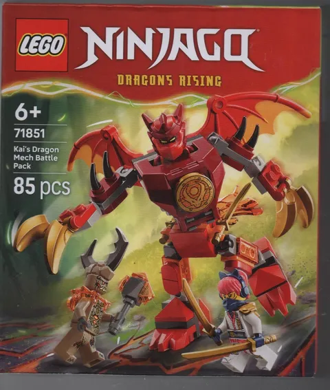 LEGO NINJAGO Kai's Dragon Mech Battle Pack ( 6+ / #71851 / 85 Pieces )