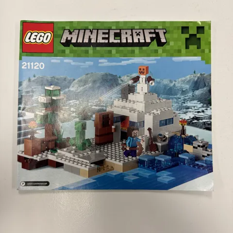 Lego Minecraft 21120 - Instruction Manual Only
