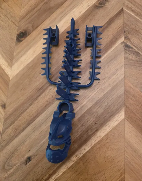 LEGO Bionicle Piraka Vezok 2006 Part Number 8902 Dark Blue Flexible