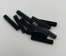 LEGO 10x Technic Axle 3 Long (4519) Black Black Technic Axle