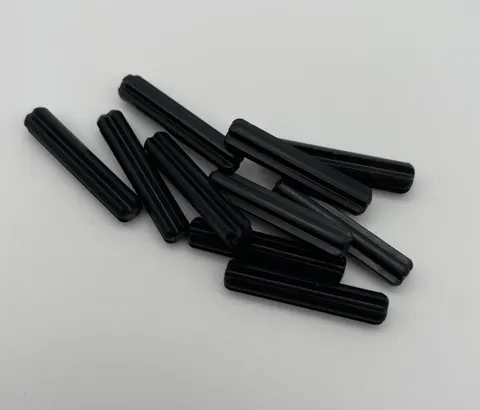 LEGO 10x Technic Axle 3 Long (4519) Black Black Technic Axle