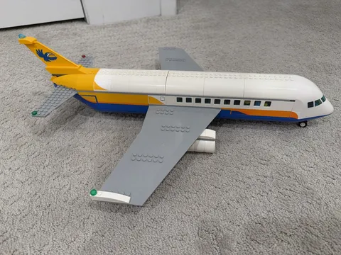 LEGO City 60262 Passenger Airplane Built