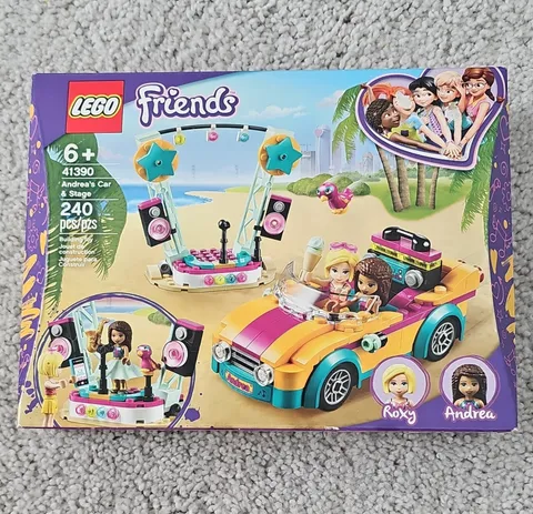 LEGO Friends Andrea's Car & Stage (41390) 240 pcs Includes Minifigures