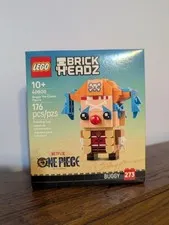 LEGO Brickheadz: One Piece Buggy The Clown (40800) New Sealed - Ships Fast